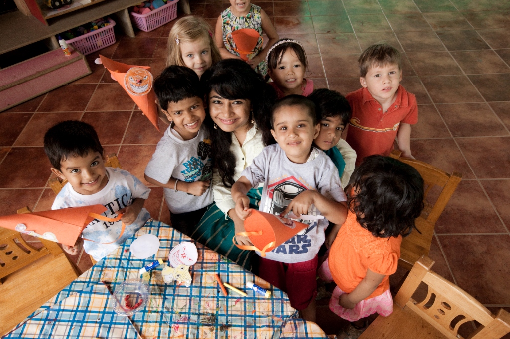 Deep reading at Indus Early Learning Centre